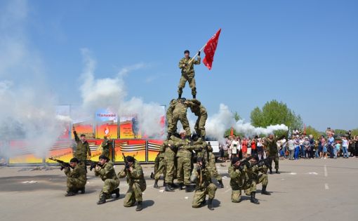 Праздничное мероприятие ко Дню Победы прошло в парке «Патриот»