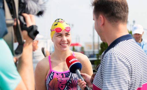 Александра Разаренова приняла участие в чемпионате Европы по триатлону