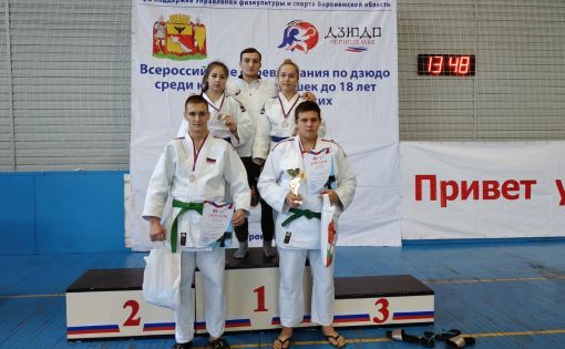 4 спортсмена СШОР по дзюдо "Сокол" завоевали медали на XVI областном турнире по дзюдо