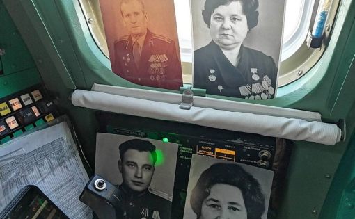 Саратовцы приняли участие в воздушной акции  "Бессмертный полк"