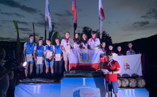 «Туриада - 2021»: Саратовская область стала первой в групповой велогонке