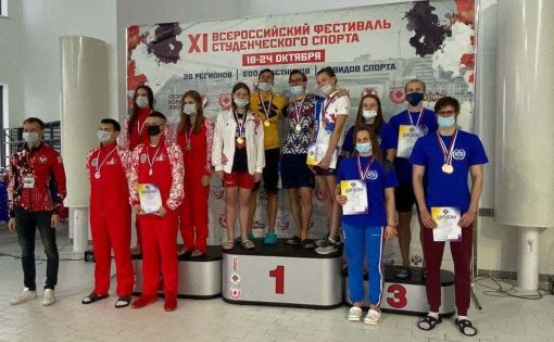 Первые победы Саратова на Всероссийском фестивале студенческого спорта  