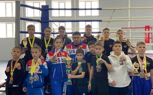 Саратовские спортсмены завоевали 20 медалей на соревнованиях по кикбоксингу в Волгограде