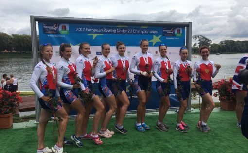 Саратовские спортсменки победили на Первенстве Европы по гребному спорту