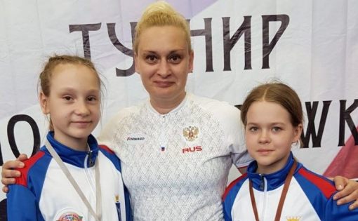 Воспитанницы спортивной школы им. С.Р. Ахмерова успешно выступили на межрегиональных соревнованиях по каратэ