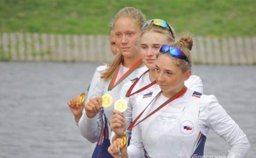 Саратовские гребцы завоевали пять медалей на открытом первенстве Республики Беларусь по гребному спорту (академическая гребля) 