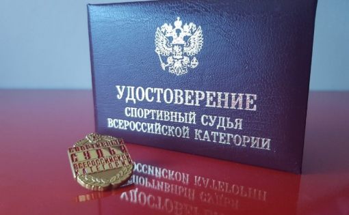 Двум саратовским спортсменам присвоено звание «Спортивный судья Всероссийской категории»
