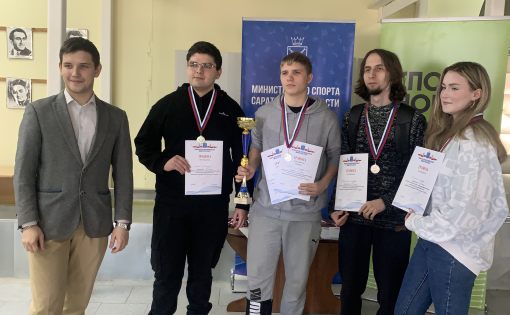 Студенты юридической академии - победители турнира по шашкам «Золотая шашка»