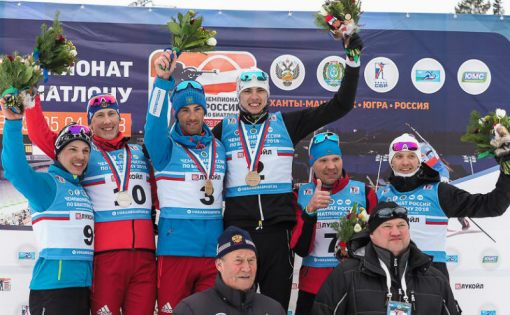 Никита Поршнев и Александр Логинов завоевали золотые медали на чемпионате России по биатлону