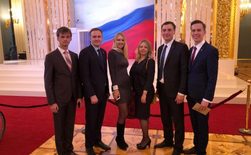 Саратовская молодежь посетила инаугурацию Президента