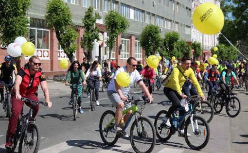 В Саратове состоялся велопарад