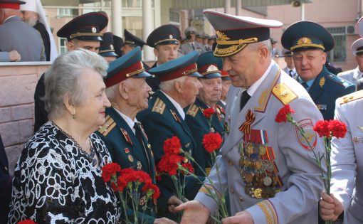 В ГУ МВД России по Саратовской области состоялись торжественные мероприятия, посвященные Дню Победы