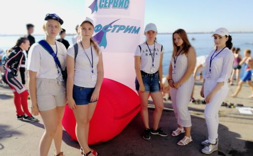 Саратовские волонтеры приняли участие в организации этапа Кубка России и Кубка ФТР по триатлону