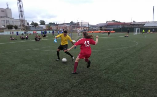 Прошли зональные соревнования XVII открытого областного турнира по футболу среди дворовых команд в Хвалынске