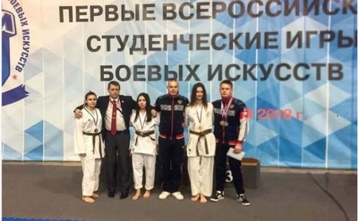 Саратовцы завоевали шесть медалей на Всероссийских студенческих играх боевых искусств