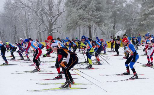 На Кумысной поляне в ДОЛ "Молодежный" состоялось закрытие лыжного сезона