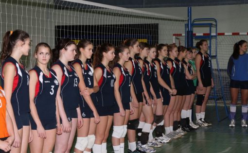 Студенты СГУ - победители областного Кубка по волейболу среди женских команд