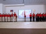 Школьники торжественно вступили в ряды Всероссийского движения «Юнармия»