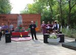 В селе Колокольцовка состоялась торжественная церемония открытия памятника «Участникам локальных войн и вооруженных конфликтов»
