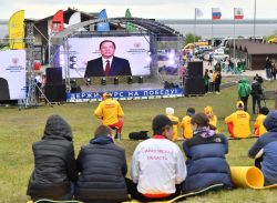 В день закрытия «Туриады-2022» Игорь Комаров пожелал участникам окружного проекта успехов и новых побед