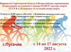 Продолжаются Всероссийские и областные соревнования по велосипедному спорту среди юниоров