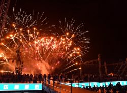 На набережной Космонавтов состоялась  церемония открытия I Всероссийских игр "Умный город. Живи спортом".