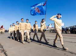 В Оренбурге проходит окружной финал юнармейской  военно-спортивной игры «Зарница Поволжья»