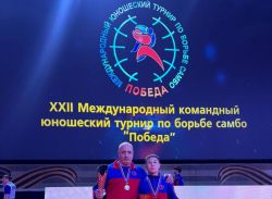В Санкт–Петербурге завершился  XXII Международный юношеский турнир по самбо «Победа», в котором приняли участие 18 команд из России и Республики Беларусь. 