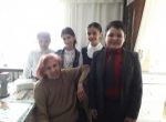 Ученики школ Кировского района поздравили участников Сталинградской битвы с памятной датой
