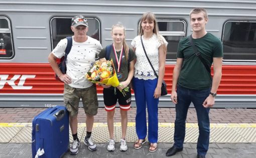 В Саратове встретили бронзовую призёрку Кубка Европы по дзюдо