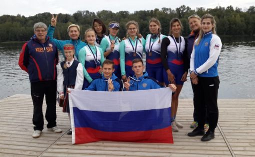 3 бронзовые и 2 серебряные медали завоевали Саратовские гребцы на международной регате