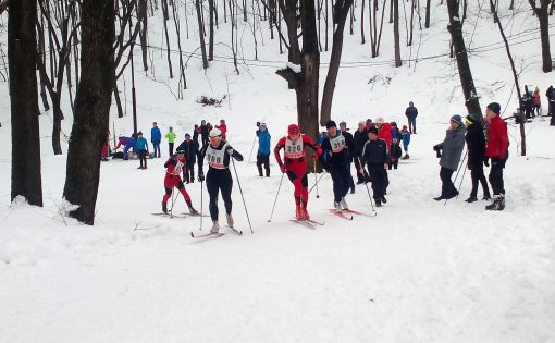 На лыжном стадионе «Зимний» прошли лыжные гонки
