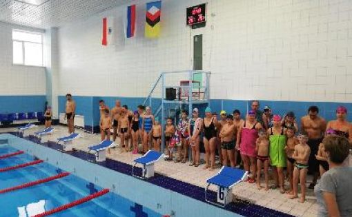 Школьники Энгельса и их родители выполнили тесты ГТО по плаванию
