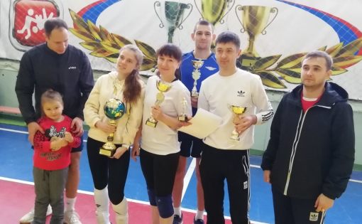 Команда Марксовского района - победитель регионального этапа областных сельских спортивных игр