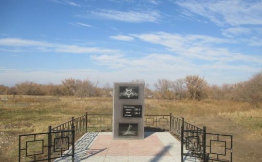 В Андреевке появился памятник войнам - односельчанам, погибшим в годы Великой Отечественной войны