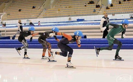 Саратовские конькобежцы приняли участие во Всероссийских соревнованиях