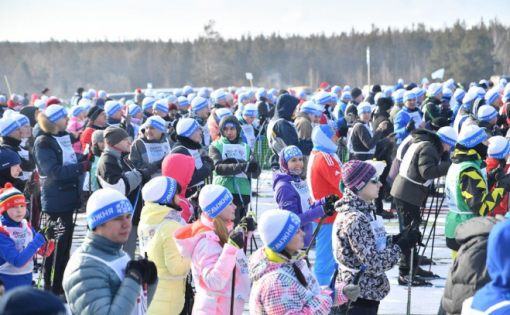 Участниками соревнований "Лыжня России-2020" в Базарном Карабулаке стали более 12 тысяч человек
