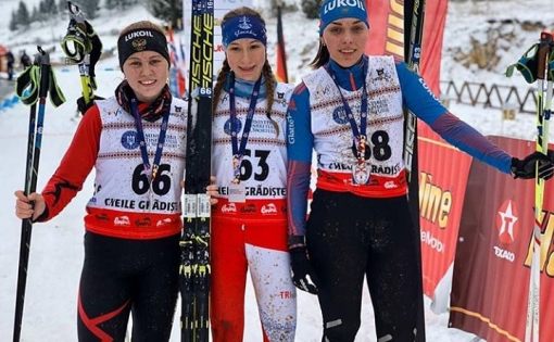 Полина Садовая стала второй на первенстве Европы по зимнему триатлону