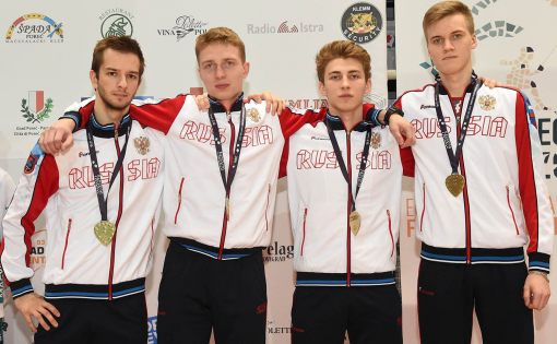 Артем Терехов завоевал командную «бронзу» на Первенстве Европы по фехтованию 