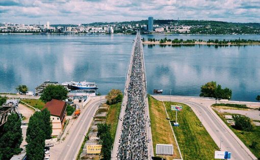 Жители Саратова приняли участие во Всероссийском велопараде