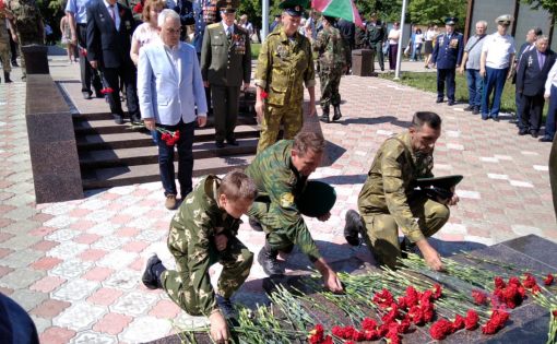 В день ветеранов боевых действий саратовцы заложили капсулу памяти с посланием потомкам