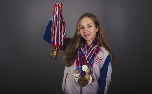 Две боронзовые медали выиграла Ангелина Никифорова на Кубке России