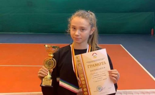 Полина Кайбекова завоевала бронзу на Всероссийском рейтинговом турнире по теннису