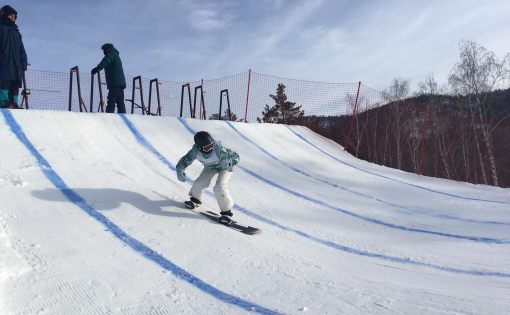 Саратовские спортсмены приняли участие во Всероссийских детских соревнованиях по сноуборду