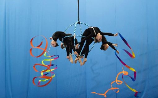 Впервые саратовские воздушные гимнастки приняли участие в крупных международных соревнованиях