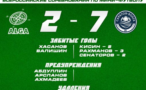 «Саратов-Волга» вышла в плей-офф Высшей лиги