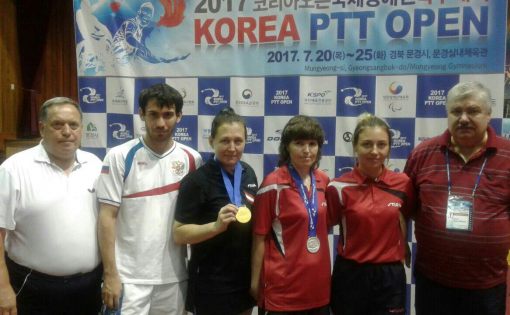 Анжелика Косачева завоевала серебряную медаль на международных соревнованиях по настольному теннису спорта лиц с интеллектуальными нарушениями