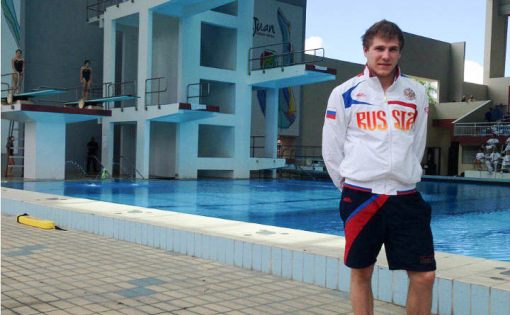 Аркадий Айдаров примет участие в тренировках сборной России по прыжкам в воду