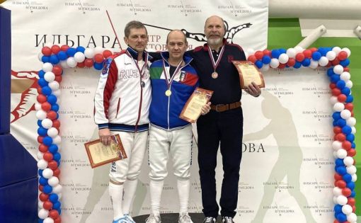 Саратовские ветераны – призеры чемпионата России по фехтованию