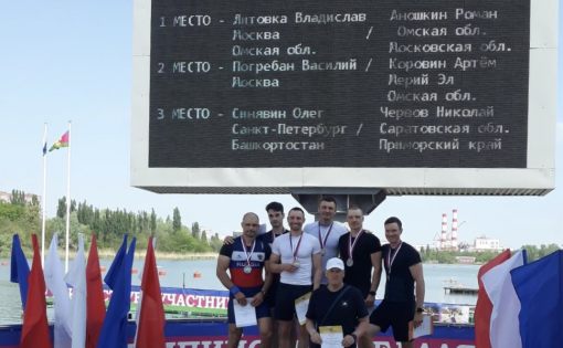 Николай Червов завоевал бронзовую медаль на Кубке России по гребле